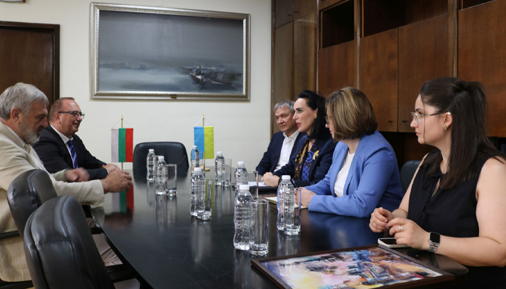 Олеся Илашчук се срещна с областния управител Драгомир Драганов и