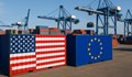 САЩ и ЕС постигнаха споразумение за 15-процентни мита