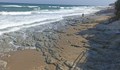 Морето "оглозга" плажа в Бяла