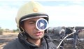 Пожарникар: Пламъците от цистерните бяха 30 метра високи
