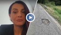Отмениха глобата на жената, спукала гума в огромна дупка