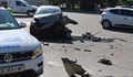 Шофьор заспа зад волана и помля четири коли в паркинг във Варна