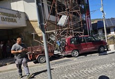 Инцидентът се размина без пострадали шофьорът ще бъде санкциониранАвтомобил без