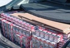 Граничните полицаи откриха контрабандната стока в автомобил и жилищеГранични полицаи