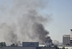 На място незабавно бяха изпратени екипи на пожарната които се