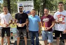 Младият татко на близнаци изпревари над 70 участници в благотворителното