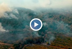 Огнеборците са на метри от най големите огнища самолетите ще продължат