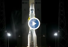 Третият полет на новата европейска ракета се състоя от космодрума
