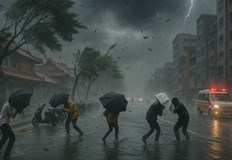 5000 души евакуирани отменени стотици полети преди очакваното кацане на