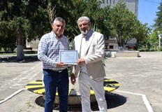 Мирослав Енев бе отличен за превенция на престъпносттаГлавен инспектор Мирослав