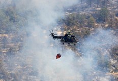 Военен екипаж с Кугър излетя от авиобаза Крумово за борба