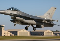 Пилотът загина при катастрофата авиационното шоу е отмененоИзтребител F 16 от