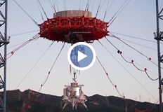 Ланюе успешно премина първия пълен тест за кацане и излитане