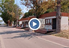 Четири павилиона за сувенири са в заключителна фаза на изгражданеПавилионите