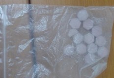 Откритото вещество е метамфетамин с тегло 3 грамаПолицейски наряд от