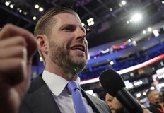 Ерик Тръмп Не казвам не но и не казвам да Синът