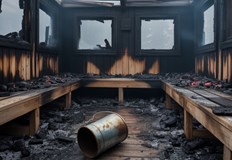 Десет души бяха евакуирани от къщата за гости причината е