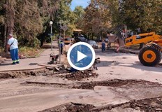 Липсвали точни данни за подземната инфраструктура в квартал Възраждане Строителните работи