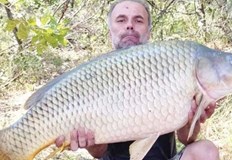 Стефан Ганев постави личен рекорд с 21 килограмова рибаВпечатляващ трофеен улов