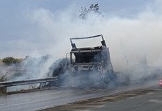 Запален контейнер и лъжлив сигнал за пожар в РусеЗа изминалото