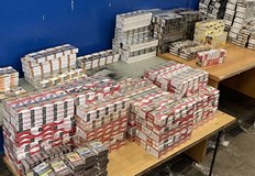 Част от цигарите носели надпис DUTY FREE а други имали