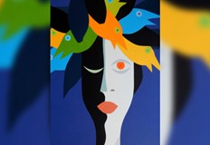 Експозицията представя философски и визуални символи в единно художествено пространствоНа