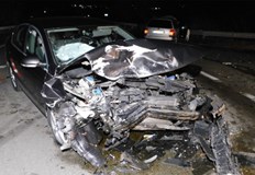 23 годишен шофьор загуби контрол над БМВ между селата Куделин и