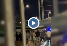 Военният самолет се блъсна в ограда на булевард Аршакуняц през