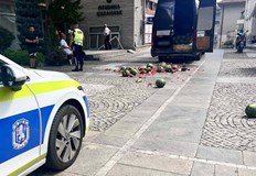 Търговката е задържана за хулиганство след дългогодишен конфликт с местната