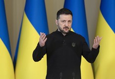 Украинският президент обвини Москва че струпва сили за нови настъпателни