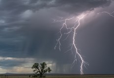 Очакват се обилни валежи силни ветрове и светкавици в окръзите