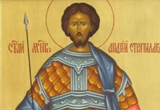 Българската православна църква почита свети мъченик Андрей Стратилат и с