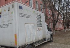 Мобилната станция е преместена по спешност в Николово заради пожар