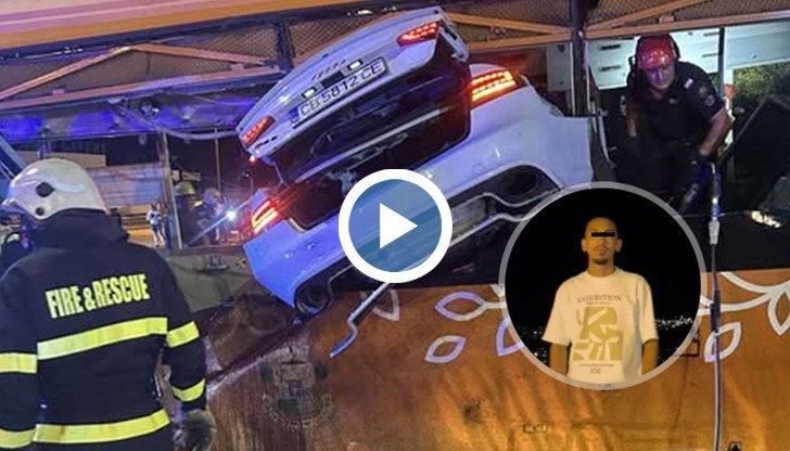 Светофарна камера засне 21-годишния шофьор да прелита с бясна скорост преди съдбоносния удар