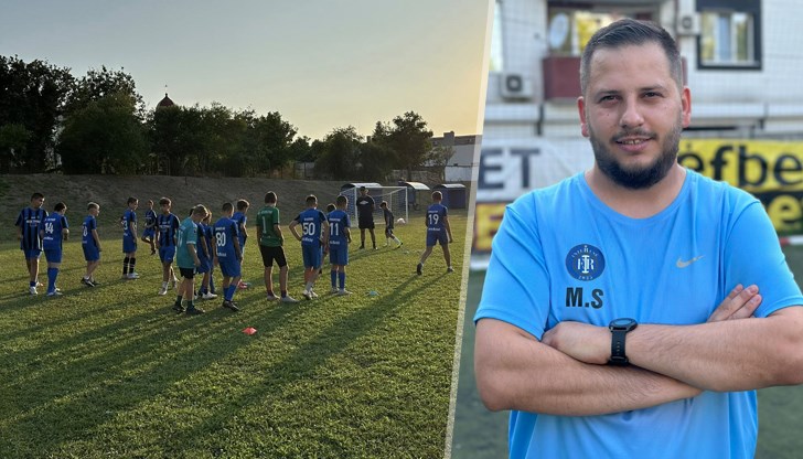 Мерт Сойлу пое тренировките на малките футболисти Мерт Сойлу пое тренировките на малките футболисти