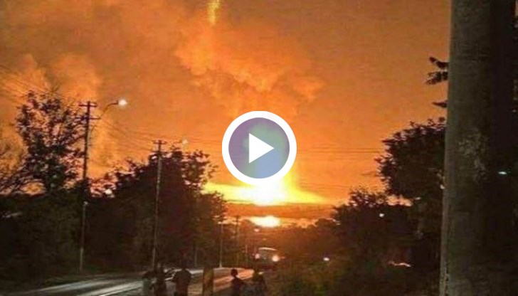 Газоизмервателната станция "Орловка" на границата с Румъния е атакувана с десетки дронове