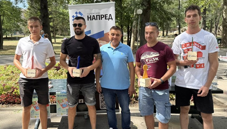 Младият татко на близнаци изпревари над 70 участници в благотворителното състезание