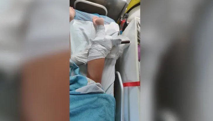 26-годишната туристка е хоспитализирана в болница "Полигирос" в Халкидики