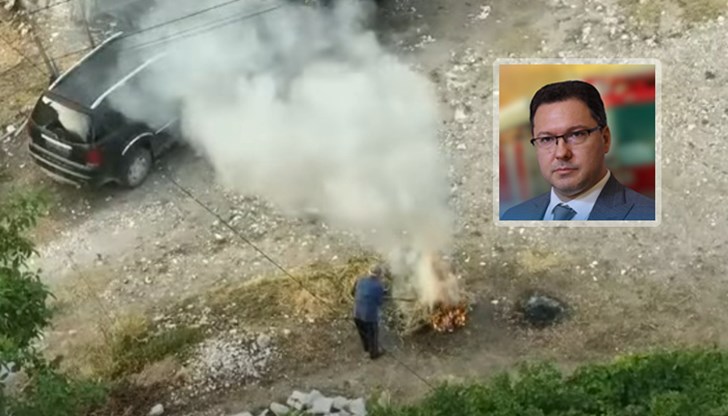 Министърът остро критикува 79-годишен мъж, който запали отпадъци в двора си само три дни след завръщането на евакуираните жители
