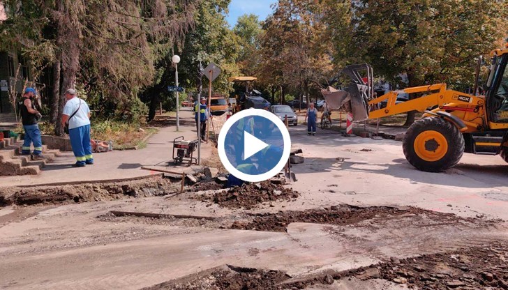 Липсвали точни данни за подземната инфраструктура в квартал "Възраждане"