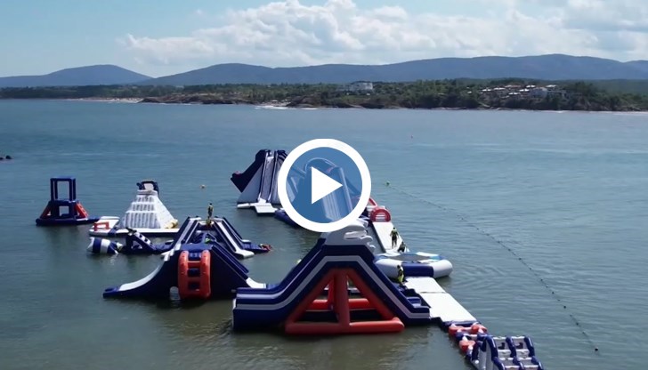 10-годишният Петър се е порязал на миди по дъното на надуваемия батут