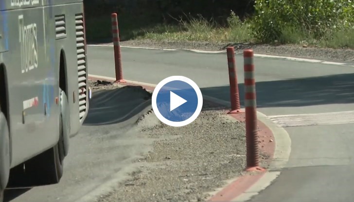 Тежките камиони деформират асфалта в горещините