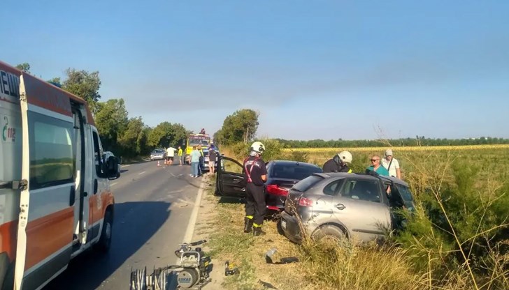 34-годишен шофьор навлезе в насрещната лента и удари автомобила на 69-годишния варненец