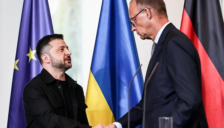 Европейските лидери убедиха американския президент, че прекратяването на огъня трябва да предшества мирните преговори с Русия Европейските лидери убедиха американския президент, че прекратяването на огъня трябва да предшества мирните преговори с Русия