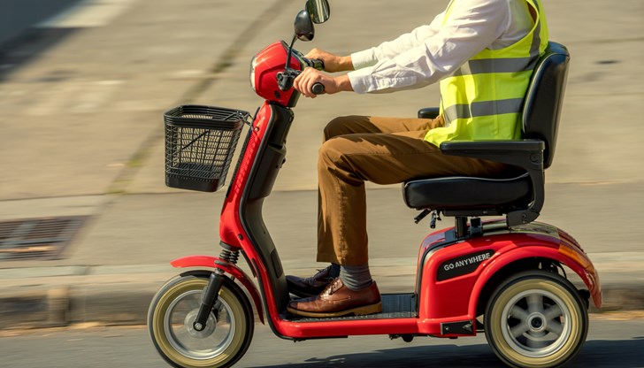 Възрастният мъж е транспортиран в болница с рана на главата след спор за предимство
