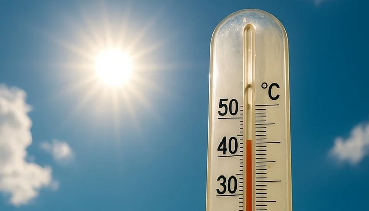 Причината за екстремните температури е силното средиземноморско влияние в района