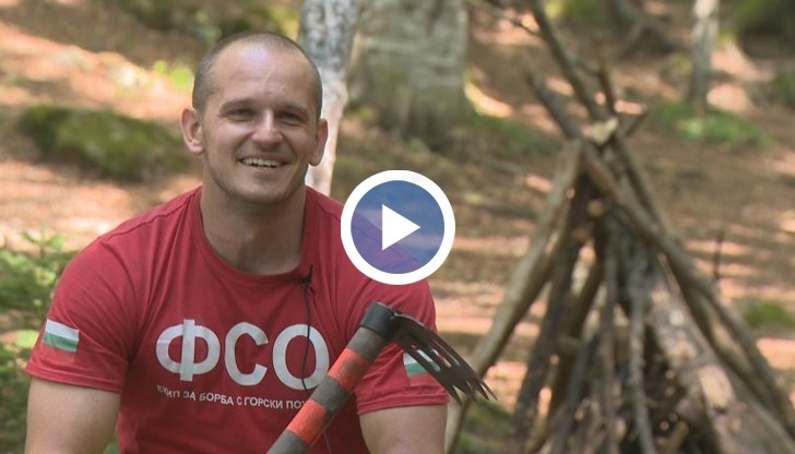 Доброволецът Станислав Минчев разказа за борбата срещу огъня в Пирин