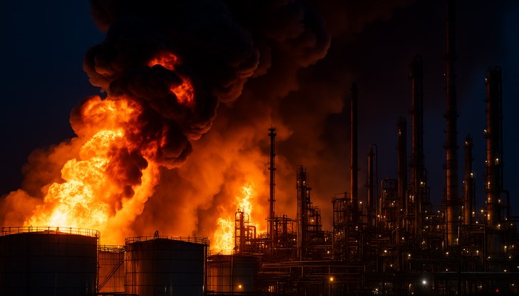 Пожарът в завода на "Лукойл" е потушен