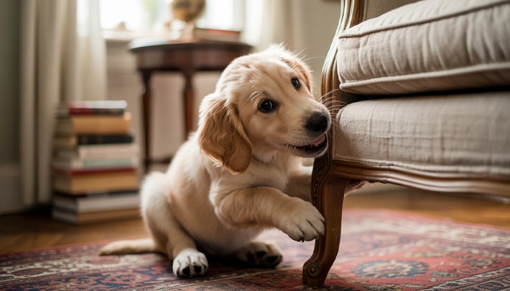 Експерти обясняват защо домашните любимци унищожават покъщнината и как да ги отучим