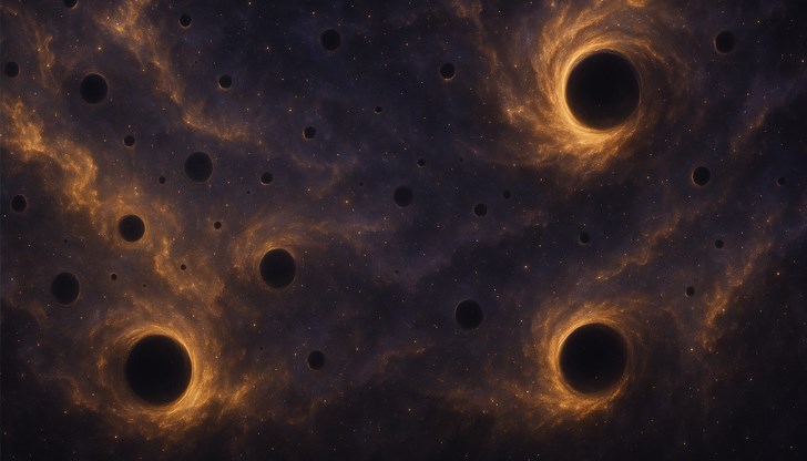 Компютърни модели показват неочакваната роля на първичните черни дупки / снимката е илюстративна /